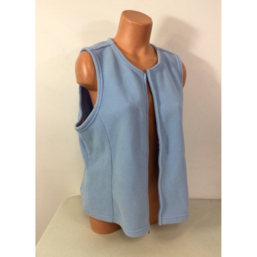 LL Bean Fleece Vest Womens Large